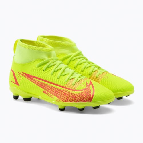 Nike Superfly 8 Club FG/MG Jr gyermek labdarúgócipő sárga CV0790-760