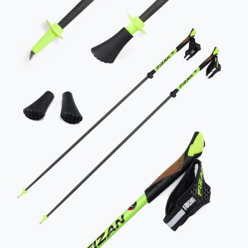 FIZAN Carbon Pro Nordic Walking botok sárga S20 CA07