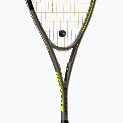 Squash ütő Dunlop Sq Blackstorm Graphite 5 0 szürke-sárga 773360