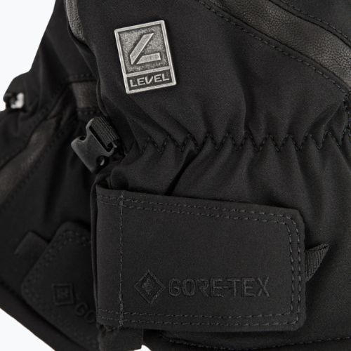 Férfi síelő kesztyű Level I Super Radiator Gore Tex fekete 3224