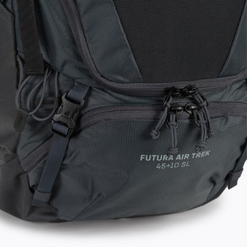 Trekking hátizsák Deuter Futura Air Trek 45 + 10 SL fekete 3402021