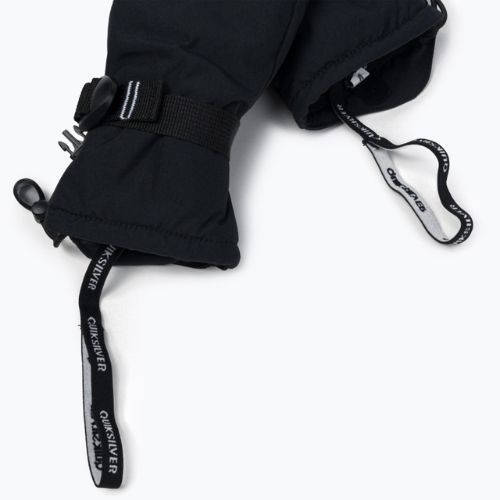 Gyermek snowboard kesztyű Quiksilver Mission J fekete EQBHN03030