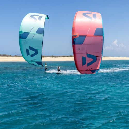 Kitesurf sárkány DUOTONE Dice 2022 piros 44220-3002