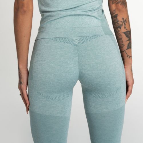 Női leggings Gym Glamour zöld fúziós zöld 337