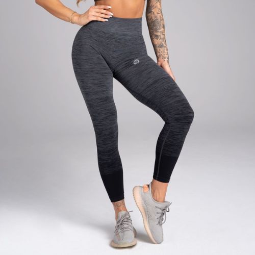 Női leggings Gym Glamour szürke ombre 223