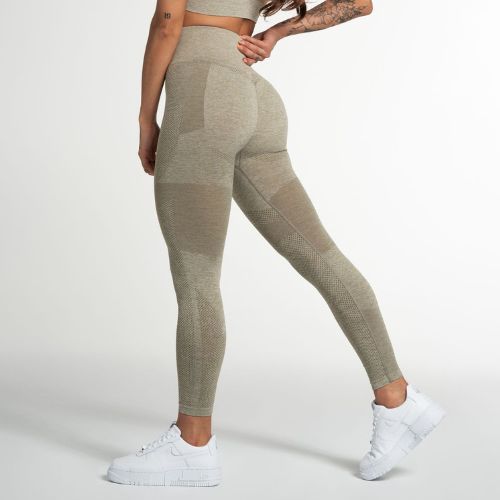 Női leggings Gym Glamour khaki fúziós barna 333