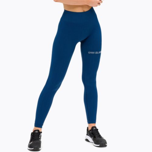 Női leggings Gym Glamour push up klasszikus kék 313