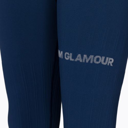 Női leggings Gym Glamour push up klasszikus kék 313