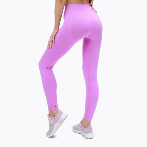 Női leggings Gym Glamour push up rózsaszín 368