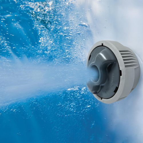 Felfújható medence hidromasszázsal Bestway Lay-Z-Spa Cancun szürke 60003