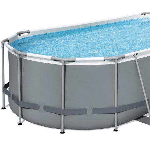 Bestway Power Steel szürke 5614A szabadon álló medence