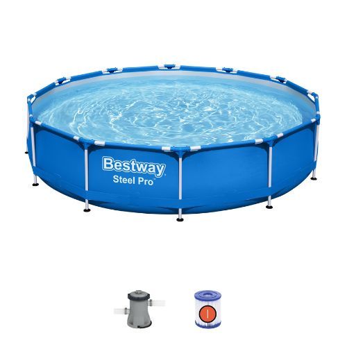 Bestway Steel Pro úszómedence kék 56681