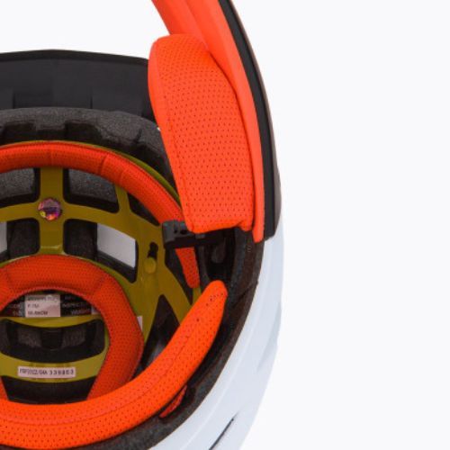 FOX Proframe Blocked kerékpáros sisak fekete/narancs 29398