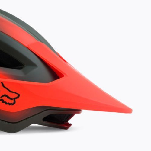 FOX Speedframe Pro Fade kerékpáros sisak zöld-narancs 29463_099_L