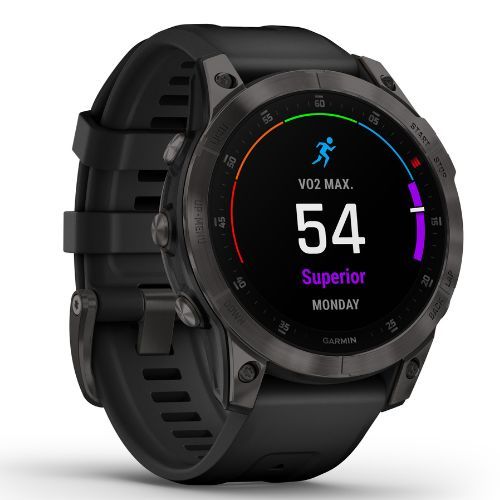 Garmin Epix 2 Sapphire HRM Elevate Ox sportóra fekete 010-02582-11