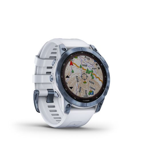Garmin Fenix 7 Sapphire Solar Hrm Elevate Ox sportóra kék 010-02540-25