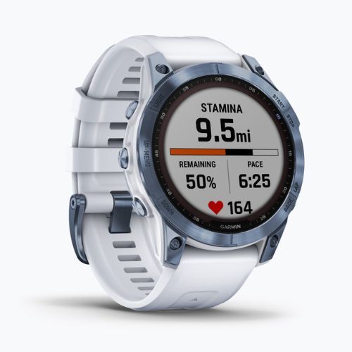Garmin Fenix 7 Sapphire Solar Hrm Elevate Ox sportóra kék 010-02540-25