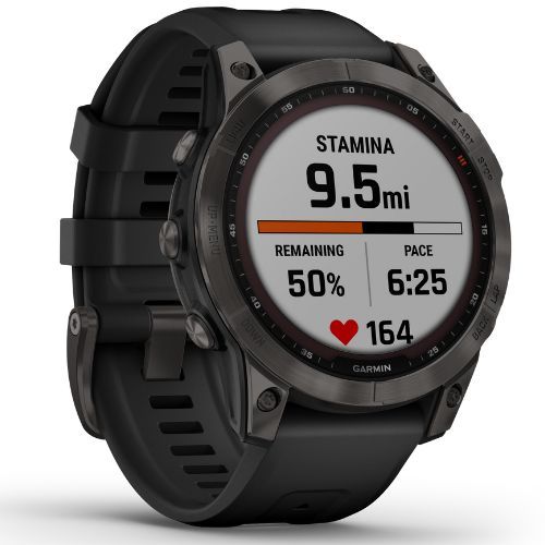 Garmin Fenix 7 Sapphire Solar Hrm Elevate Ox sportóra fekete 010-02540-21