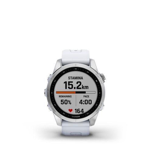 Garmin Fenix 7S Hrm Elevate Ox sportóra ezüst 010-02539-03