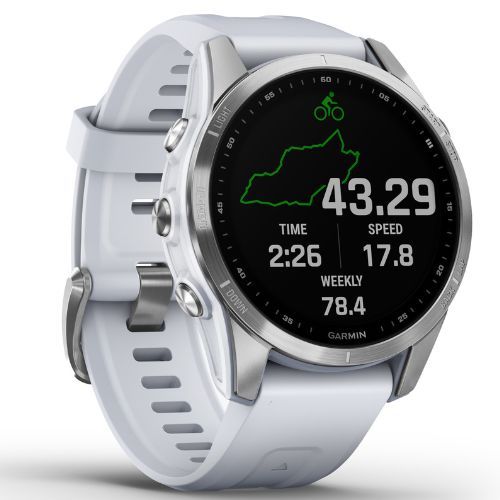 Garmin Fenix 7S Hrm Elevate Ox sportóra ezüst 010-02539-03