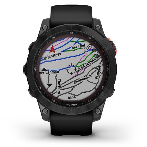 Garmin Fenix 7 Solar Hrm Elevate Ox sportóra fekete 010-02540-11