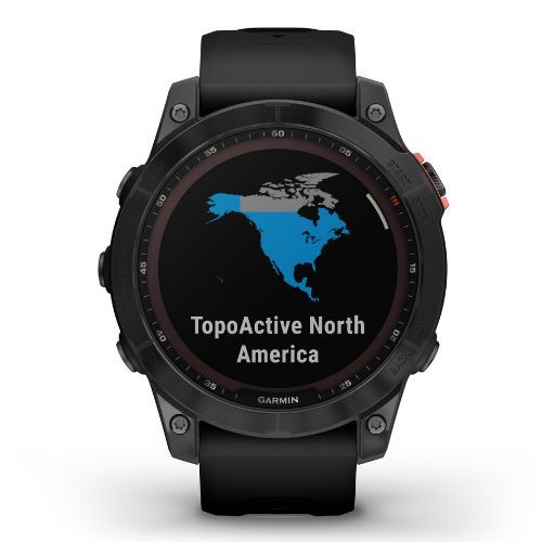 Garmin Fenix 7 Solar Hrm Elevate Ox sportóra fekete 010-02540-11