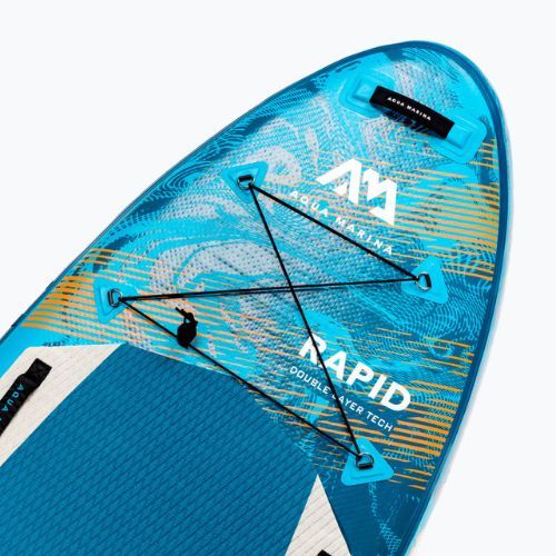 SUP Aqua Marina Rapid - Fehér víz iSUP, 2.89m/15cm kék BT-22RP