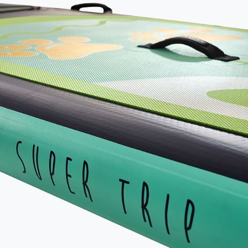 SUP Aqua Marina Super Trip Tandem - Családi iSUP, 3.7m/15cm zöld BT-21ST01