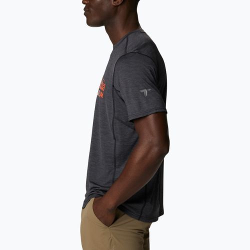 Columbia Titan Pass Férfi Trekking póló Graphic Tee 010 fekete 1991471