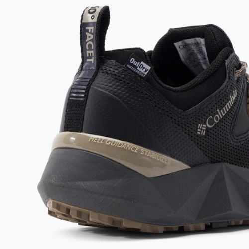 Columbia Férfi túrabakancs Facet 60 Low Od 010 fekete 1974151