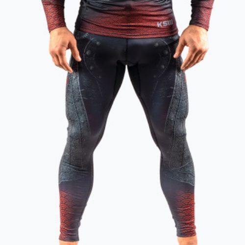 MMA leggings KSW Last Samurai fekete