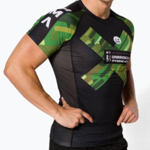 Férfi KSW Camo Rashguard fekete