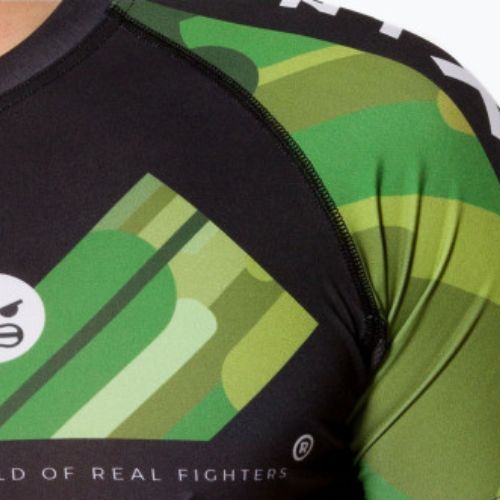 Férfi KSW Camo Rashguard fekete