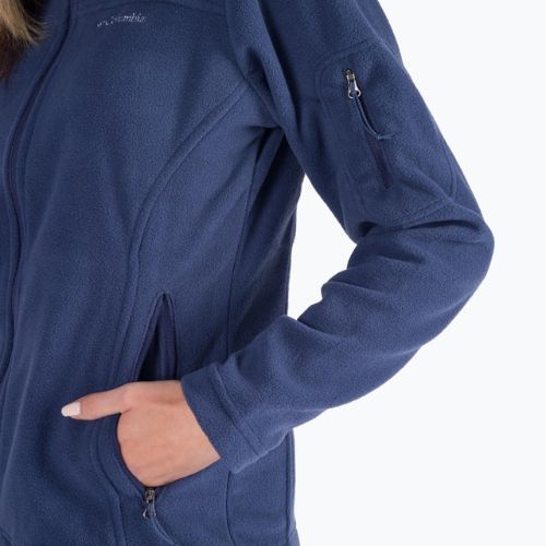 Columbia Fast Trek II 591 női fleece pulóver sötétkék 1465351