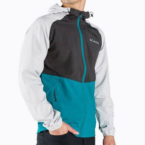 Columbia Panther Creek férfi softshell dzseki kék-szürke 1840711