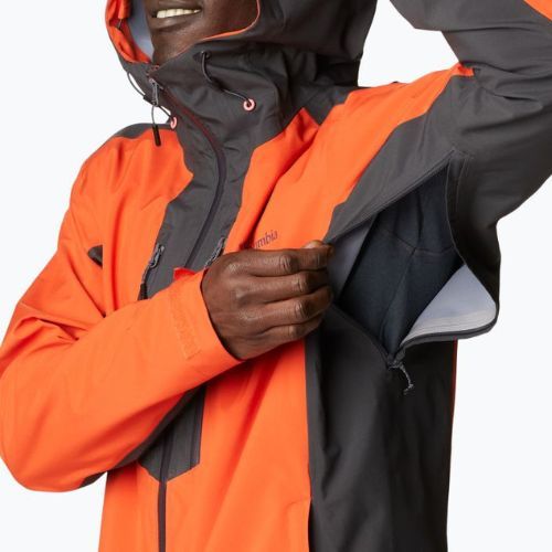 Columbia Peak Creek Shell 813 narancssárga 1988892 férfi esőkabát