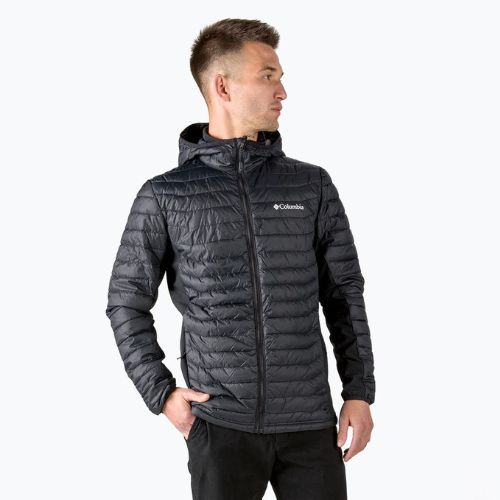 Columbia Powder Pass Hooded 010 férfi pehelypaplan dzseki fekete 1773271