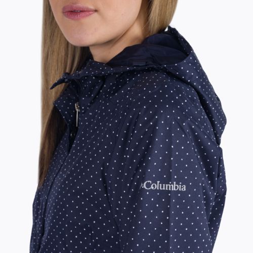 Női Columbia Splash A Little II 468 membrános esőkabát, sötétkék 1771064