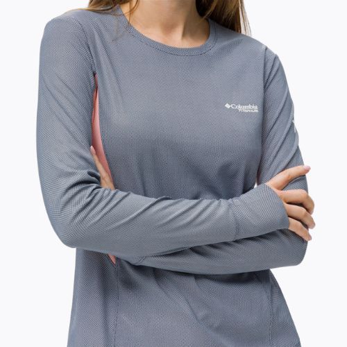 Columbia női trekking póló Titan Pass Sun Deflect 466 navy blue 1991951