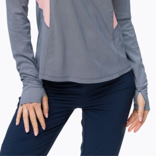 Columbia női trekking póló Titan Pass Sun Deflect 466 navy blue 1991951