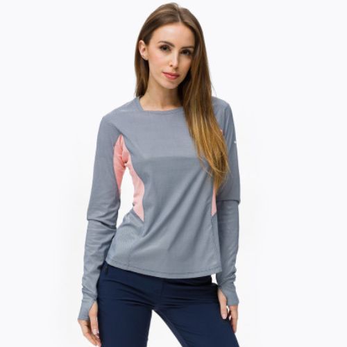 Columbia női trekking póló Titan Pass Sun Deflect 466 navy blue 1991951