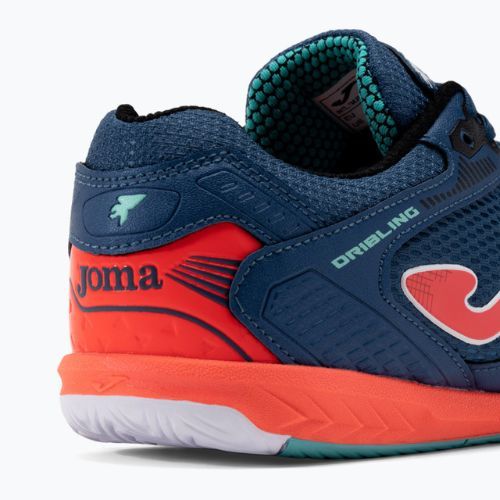 Férfi futballcipő Joma Dribling IN navy coral