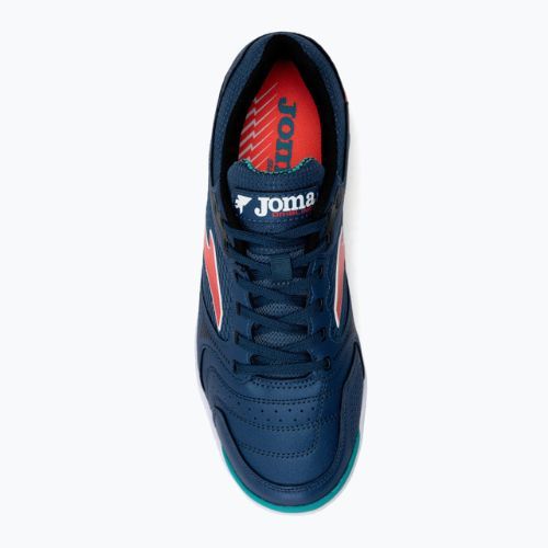 Férfi futballcipő Joma Dribling IN navy coral