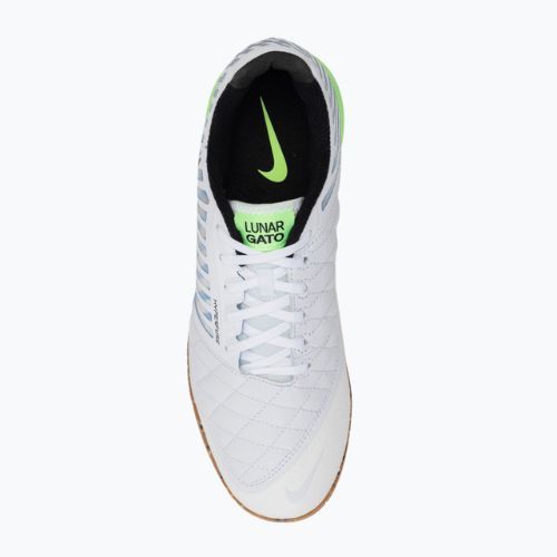 Nike Lunargato II IC férfi futballcipő fehér 580456-043