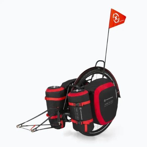 Extrawheel Voyager kerékpár utánfutó fekete PRO E0033