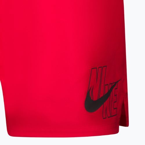 Férfi Nike Logo Solid 5" Volley úszónadrág piros NESSA566-614