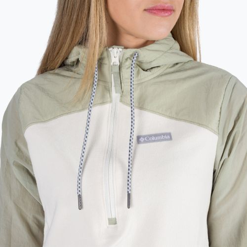 Columbia Ali Peak Overlay női fleece pulóver 191 bézs 1992263