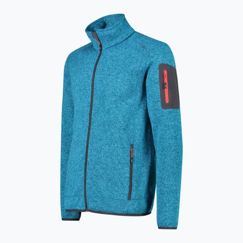 Férfi CMP kék fleece pulóver 3H60747N/15ML