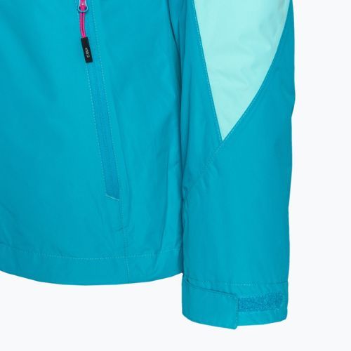 Gyermek softshell dzseki CMP Zip kék 31Z5386/L430