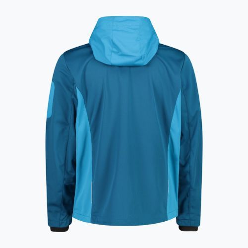Férfi softshell dzseki CMP Zip kék 39A5027/02ML